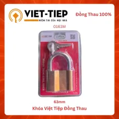 Ổ Khóa VIỆT TIỆP Đồng Thau (Hàng Chính Hãng) - Khóa Chống Cắt - Khóa Bằng Chìa Cao Cấp