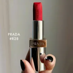 Son Prada Monochrome Hyper Matte R28 Fuoco đỏ thuần - Mini Size 1.3g fullbox