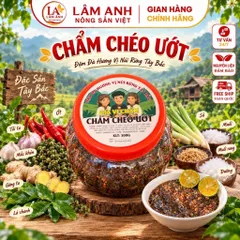 Chẩm Chéo Ướt Tây Bắc, Gia Vị Chấm Đặc Sản Dân Tộc Thái (300G) Chấm Hoa Quả, Thịt Cá, Ướp Đồ Nướng, Sốt Chấm Thơm Ngon