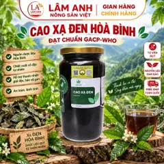 130Gr Cao Xạ Đen Hoà Bình Nguyên Chất Hỗ Trợ Thanh Nhiệt, Mát Gan, Ngủ Ngon, Thanh Lọc Cơ Thể