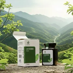 130Gr Cao Xạ Đen Hoà Bình Nguyên Chất Hỗ Trợ Thanh Nhiệt, Mát Gan, Ngủ Ngon, Thanh Lọc Cơ Thể