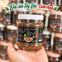 Muối Chẩm Chéo Giã Tay, Gia Vị Chấm Đặc Sản Dân Tộc Thái (250G) Chấm Hoa Quả, Thịt Cá, Ướp Đồ Nướng, Sốt Chấm Thơm Ngon