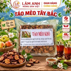 1Kg Táo Mèo Khô Tây Bắc (Sao Vàng Hạ Thổ, Khô Thơm) Thanh Nhiệt, Hỗ Trợ Tiêu Hóa, Hỗ Trợ Tăng Cường Sức Khỏe Tim Mạch