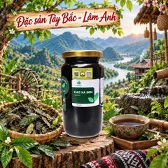 500Gr Cao Xạ Đen Hoà Bình Nguyên Chất Hỗ Trợ Thanh Nhiệt, Mát Gan, Ngủ Ngon, Thanh Lọc Cơ Thể