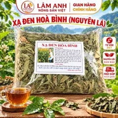 1Kg Nguyên Lá Xạ Đen Hoà Bình (Đã Sao Vàng Hạ Thổ) Bản Mường Vụ Mới Khô, Thơm, Giúp Dễ Ngủ, Thanh Nhiệt, Mát Gan, Detox