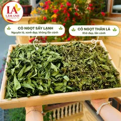 1Kg Cỏ Ngọt Nguyên Lá Khô – Thảo Mộc Tự Nhiên Tạo Vị Ngọt Thanh Mát, Hỗ Trợ Thanh Lọc Cơ Thể, Pha Trà Dễ Uống Mỗi Ngày