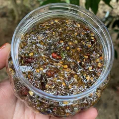 Chẩm Chéo Tây Bắc (2 Loại Khô Và Ướt) Gia Vị Chấm Đặc Sản Dân Tộc Thái – Chấm Hoa Quả Thịt Cá, Ướp Đồ Nướng, Sốt Chấm