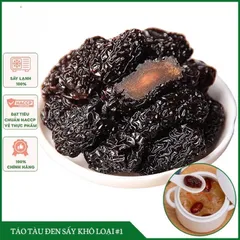 100Gr Táo Tàu Đen loại 1 hàng chuẩn, nguyên liệu nấu chè, chưng yến, hầm canh, pha trà