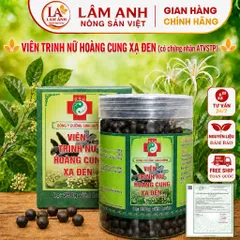 1Kg Viên Trinh Nữ Hoàng Cung Xạ Đen (Dưỡng Sinh Đường) Hỗ Trợ Cân Bằng Nội Tiết, Thanh Nhiệt, Chăm Sóc Sức Khỏe Phụ Nữ