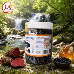 1Kg Viên Hà Thủ Ô Mật Ong (ĐẠT OCOP 3 SAO) Hỗ Trợ Làm Đen Tóc, Giảm Tóc Bạc, Giúp Tóc Chắc Khỏe, Mượt Tự Nhiên, Bổ Huyết