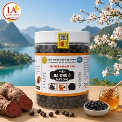 1Kg Viên Hà Thủ Ô Mật Ong (ĐẠT OCOP 3 SAO) Hỗ Trợ Làm Đen Tóc, Giảm Tóc Bạc, Giúp Tóc Chắc Khỏe, Mượt Tự Nhiên, Bổ Huyết