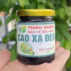 Cao Xạ Đen Hòa Bình 100g – Thảo dược hỗ trợ thanh lọc cơ thể, tăng cường sức khỏe, an thần, ngủ ngon, thanh nhiệt