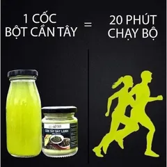 Bột cần tây sấy lạnh nguyên chất hộp - 500g