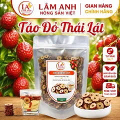 100g Táo Đỏ Thái Lát Tân Cương – Vị Ngọt Dịu – Snack Tự Nhiên Giòn Rụm – Dùng Pha Trà, Nấu Chè, Chưng Yến, Tiềm Gà
