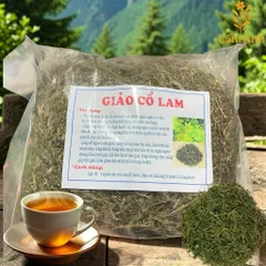 1Kg Giảo Cổ Lam 5 Lá Hòa Bình (Sao Vàng Hạ Thổ) Hỗ Trợ Ổn Định Huyết Áp, Mỡ Máu, Ổn Định Đường Huyết, Thanh Lọc Cơ Thể