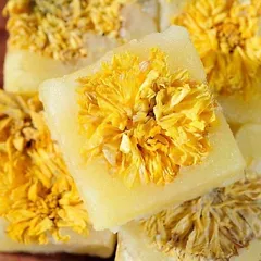 1Kg Viên Trà Hoa Cúc Đường Phèn Mật Ong Thanh Nhiệt Giải Độc Cải Thiện Giấc Ngủ Đẹp Da Đẹp Dáng