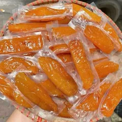 1Kg Khoai Lang Sấy Dẻo Nguyên Củ Không Đường (Hút Chân Không Từng Củ) Dẻo Thơm Tự Nhiên Sạch Sẽ Tiện Lợi