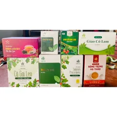 Trà túi lọc Xạ đen Hoà Bình đạt chuẩn GMP-WHO (20 gói x 3gr)