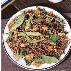 1Kg Trà Sơn Mật Hồng Sâm (Nhiều Hoa Nhài, Cỏ Ngọt) Pha Trà Thanh Nhiệt, Đẹp Da, Hỗ Trợ Thanh Lọc Cơ Thể, Dễ Ngủ
