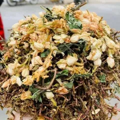 1Kg Trà Sơn Mật Hồng Sâm (Nhiều Hoa Nhài, Cỏ Ngọt) Pha Trà Thanh Nhiệt, Đẹp Da, Hỗ Trợ Thanh Lọc Cơ Thể, Dễ Ngủ
