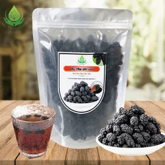 Dâu Tằm Sấy Khô 100gr Nguyên Quả To Đều Dẻo Ngọt Giữ Dáng Đẹp Da
