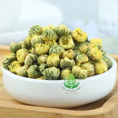 Trà Hoa Cúc Sấy Khô Nguyên Bông 100gr Cúc Nụ Kim Cương Thanh Nhiệt, Giải Độc, Mát Gan, Sáng Mắt