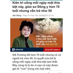 Bột Tam Thất Bắc hàng chuẩn 100g ( Hàng 50-52 củ 1kg to)