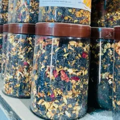 Muối Ngâm Chân Thảo Dược Giúp Thư Giãn, Dưỡng Sinh, Cân Bằng Cơ Thể, Hỗ Trợ Ngủ Ngon (hũ 500g)