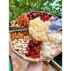 Set Chè Dưỡng Nhan Tuyết Yến 12 vị (150g) nấu được 1,5-2l nước