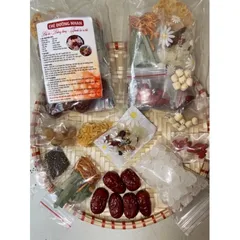 Set Chè Dưỡng Nhan Tuyết Yến 12 vị (150g) nấu được 1,5-2l nước
