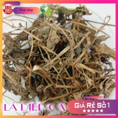 1Kg Lá Diếp Cá (Sao vàng hạ thổ, khô, thơm)
