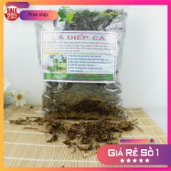 1Kg Lá Diếp Cá (Sao vàng hạ thổ, khô, thơm)