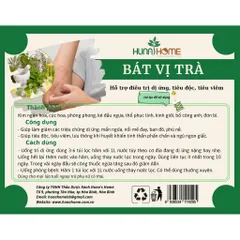 Trà bát vị lưu thông khí huyết, tinh thần phấn chấn, giấc ngủ an lành