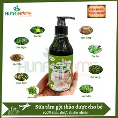 Sữa tắm gội thảo dược 2in1 cho bé yêu