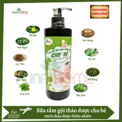 Sữa tắm gội thảo dược 2in1 cho bé yêu