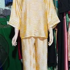 set áo và quần Pháp phục, áo bà ba cách tân tơ ánh xá sang trọng mẫu mới cao cấp Size SMLXL, dưới 70kg mặc đẹp