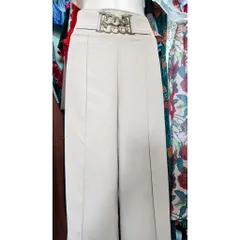 Quần Ống Rộng sang trọng Giá 290k Hàng cao cấp Màu nude Size SML mặc đẹp Phía trước đai, phía sau bo chun co giãn dễ mặc