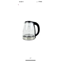Ấm đun nước dùng điện bằng thủy tinh, thương hiệu Lock&Lock EJK341 1.8L Hàng có sẵn giao ngay Giá 490k