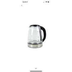 Ấm đun nước dùng điện bằng thủy tinh, thương hiệu Lock&Lock EJK341 1.8L Hàng có sẵn giao ngay Giá 490k