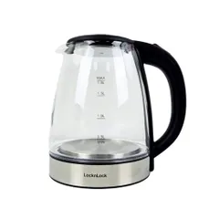 Ấm đun nước dùng điện bằng thủy tinh, thương hiệu Lock&Lock EJK341 1.8L Hàng có sẵn giao ngay Giá 490k