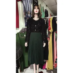 Áo sơ mi màu đen ren tiểu thư siêu đẹp tay dài Size SML Giá 290k/ áo Chất liệu ren cao cấp Dưới 65kg mặc đẹp