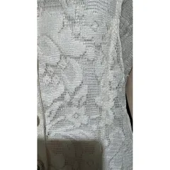 Áo ren màu kem Giá 250k Hàng có sẵn giao ngay Size SML mặc đẹp Đúp lót 2 lớp
