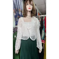 Áo khoác cardigan nữ dệt kim tay dài cắt xẻ thời trang phong cách Hàn Quốc kèm Áo hai dây {Kèm Ảnh Thật} set áo len