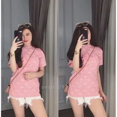 Ao thun Pull DAS hồng chất đẹp 💥 Hàng Thái nhập về Giá 150k Hàng có sẵn giao ngay