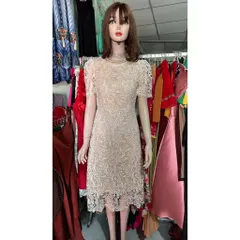 Đầm ren cao cấp  Hàng có sẵn giao ngay  Có đủ size SML Màu kem S và màu trắng ML Giá 399k Chất liệu ren cao cấp