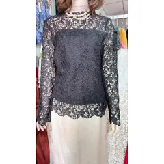 Áo ren đen, có sẵn lót trong Hàng có sẵn giao ngay Size SM Giá 250k/ áo Hàng đẹp, hình shop chụp thực tế