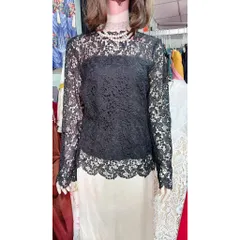 Áo ren đen, có sẵn lót trong Hàng có sẵn giao ngay Size SM Giá 250k/ áo Hàng đẹp, hình shop chụp thực tế