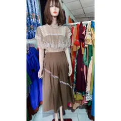 Set áo ren + chân váy Giá 430k/ cả set Hàng có sẵn giao ngay Size SMLXL