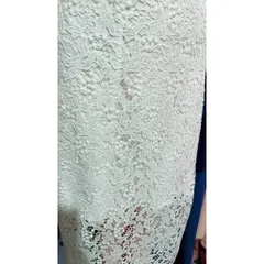 Đầm ren trắng cao cấp Ren nổi y hình  Giá 390k Hàng có sẵn giao ngay S Size S, eo dưới 68cm Chất liệu ren cao cấp