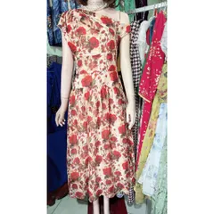 Đầm hoa lệch vai siêu đẹp Hàng có sẵn giao ngay 2XL Đủ size SMLXL2XL Đúp lót 2 lớp Giá 399k Dáng dài Chất liệu tơ nhẹ